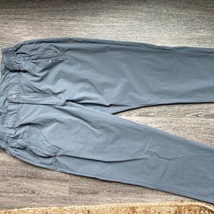 Men's gray hiking pants